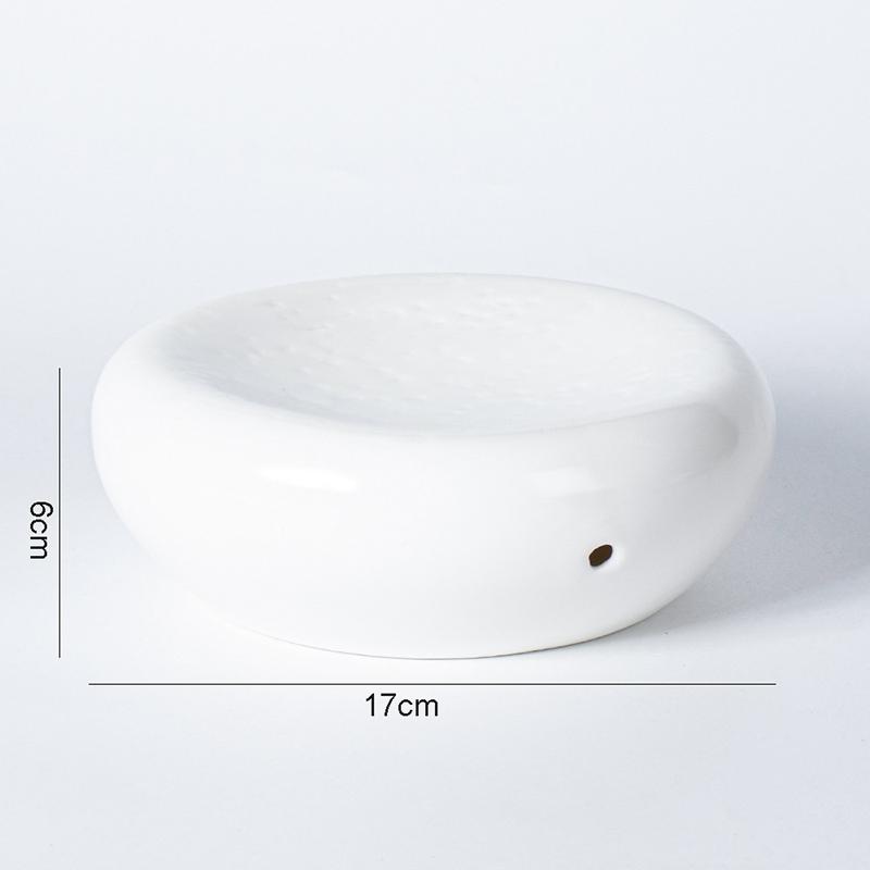 Однотонная черно-белая керамическая тарелка для закусок, десертная тарелка для суши, демонстрационная тарелка для молекулярной кухни, креативная посуда для ресторана