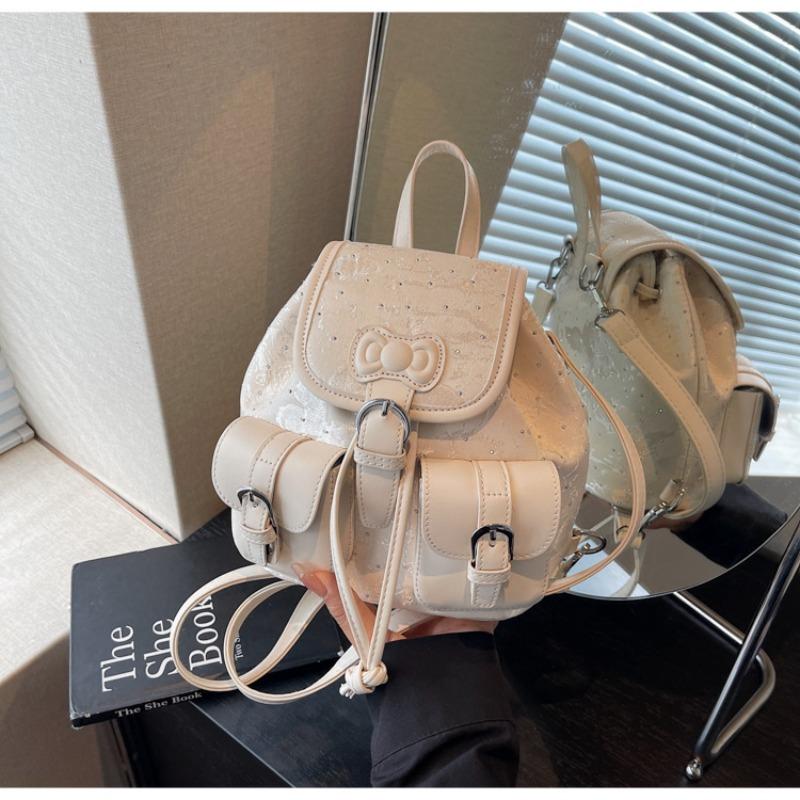 Рюкзак Женский Модный Нишевый Дизайн Студенческий Школьный Рюкзак Сумка-Ведро Премиальный Повседневный Легкий Дорожный Рюкзак