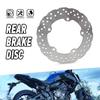 Rear Brake Disc Rotor Easy To Install 245mm Sturdy Replace Part Bike Brakes Parts