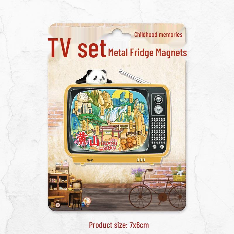 Хуаншань Китай 3D Деревянный Магнит на Холодильник: Креативный культурный туристический сувенир