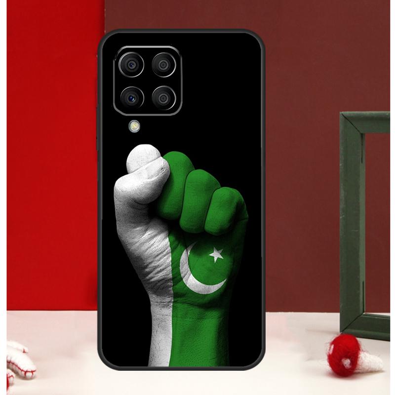 Чехол с флагом Пакистана для Samsung Galaxy M54 M34 M14 M35 M56 M12 M06 M32 M52 M55 M15 M11 M13 M16 M36 M31 M53