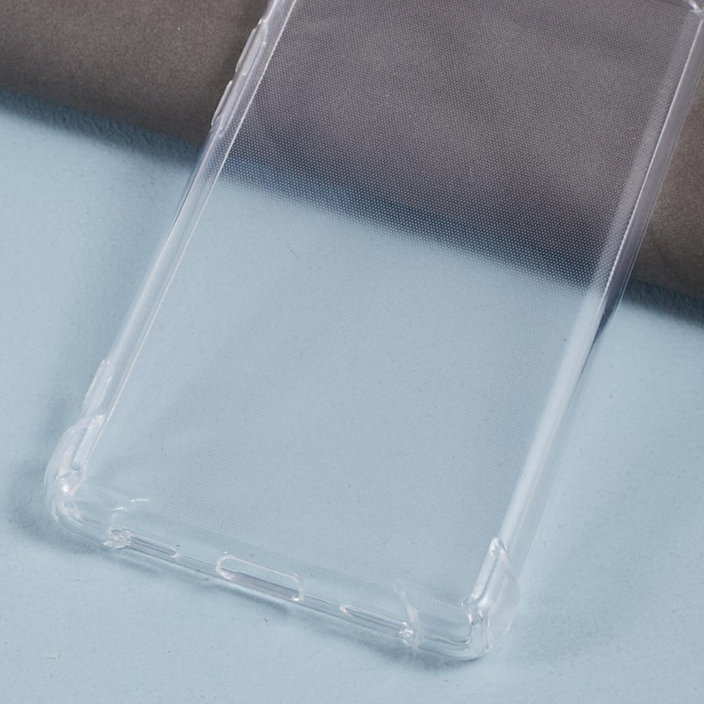 For Google Pixel 6a Clear Case Reinforced Four Corner Phone TPU Cover