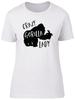 Crazy Gorilla Lady Unisexs Ladies Short Sleeve Fitted TShirt