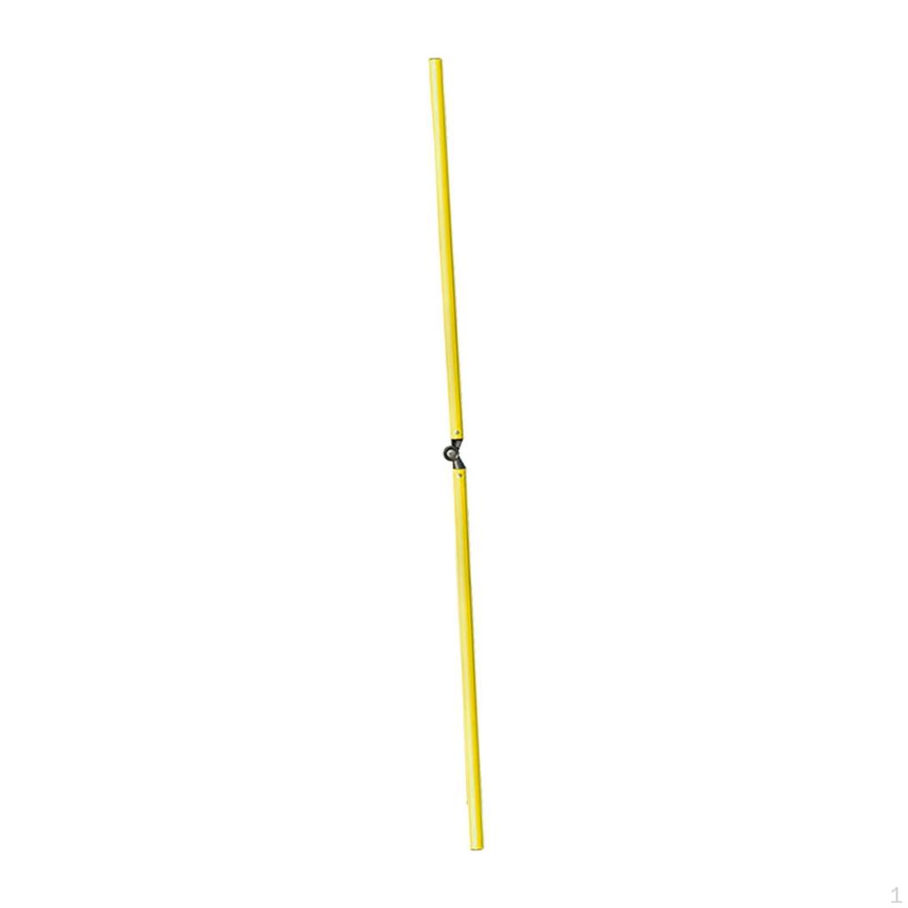 Football Training Marker, Portable Sports Pole, Foldable Soccer Rugby Hockey