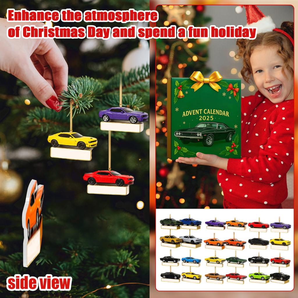 2D Acrylic Pendant Surprise Box, Advent Calendar, Surprise For Friends And Family