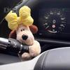 Милая плюшевая кукла в форме собаки, украшение для автомобиля, многофункциональный указатель поворота автомобиля, фигурка стеклоочистителя, украшение, подарок для водителей