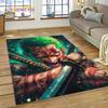 One PIECE-E аниме мультфильм Луффи 3D ковер для гостиной спальни домашний декор, напольный коврик нескользящий для дивана коврик подарок детям