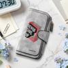 Stylish Long Wallet Durable Casual Fashion Purse Card Holder Portable Daily Use Never Give Up Design