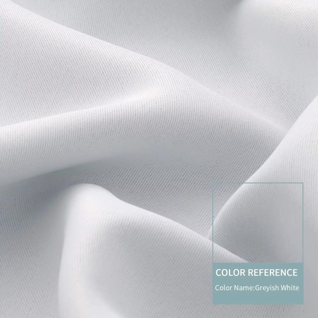 1 шт/2 шт серо-белые цвета затемняющие шторы для спальни гостиной затемняющие шторы оконные украшения жалюзи