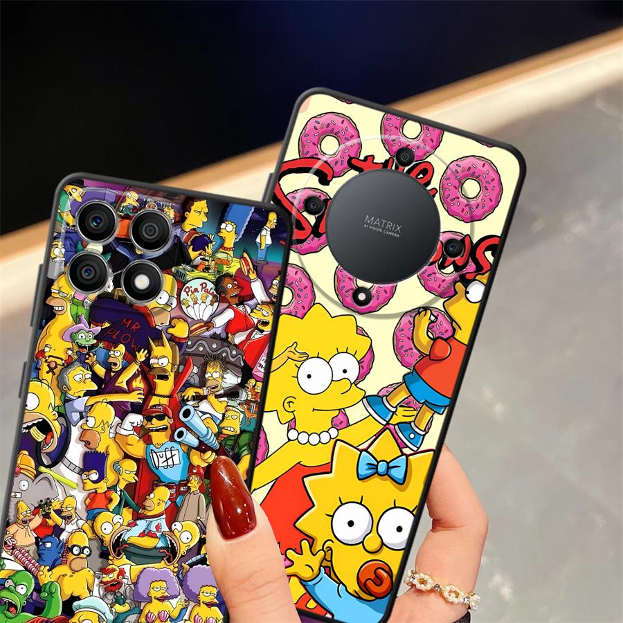 Чехол для телефона S-simpsons для Honor X7a X9 X9a X9c 70 8X X8 90 Lite