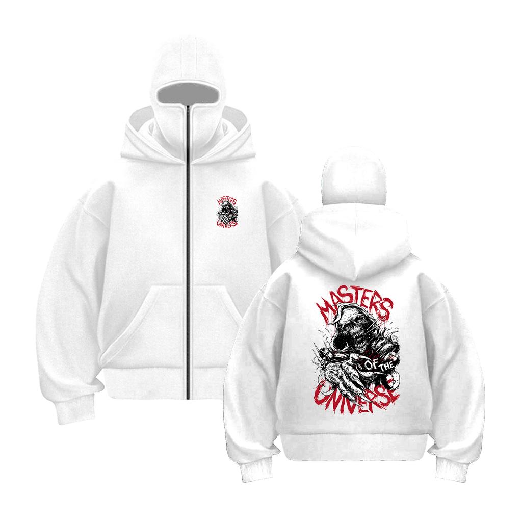 Смешная Толстовка с Принтом Masters of The Universe Skeletor He-Man She-Ra, Уличный Стиль, Повседневная, Свободный Крой, Мода Осень/Зима 2025