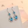Lindon Copper Alloy Zircon Earrings Drop Earrings For Women Wedding Party Gifts