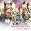 Genshin Impact Anime Game Kirara Dakimakura Pillow Case Cosplay Cushion Hugging Body Prop Case Home Decoration Cover