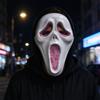 Страшное лицо на Хэллоуин для костюмированных вечеринок и/или сбора сладостей