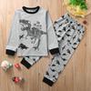 Baby Boy Kids Cartoon Dinosaur T Shirt Tops+ Pants Pajamas Sleepwear Outfits Set