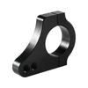 58mm Motorcycle Aluminium Steering Damper Fork Frame Mount Bracket Clamp Black