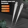 1-15Mm Stainless Steel Taper Gauge Feeler Inner Diameter Ruler Gap Hole Measuring Tool For Gap Taper Aperture Scale