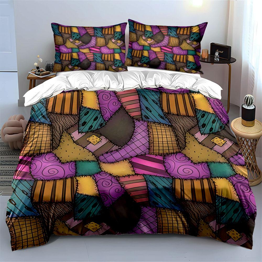 Whimsical patchwork dreams. Bedding sets Duvet covers Pillowcases(1* Duvet Cover 2* Pillowcases without duvet insert)