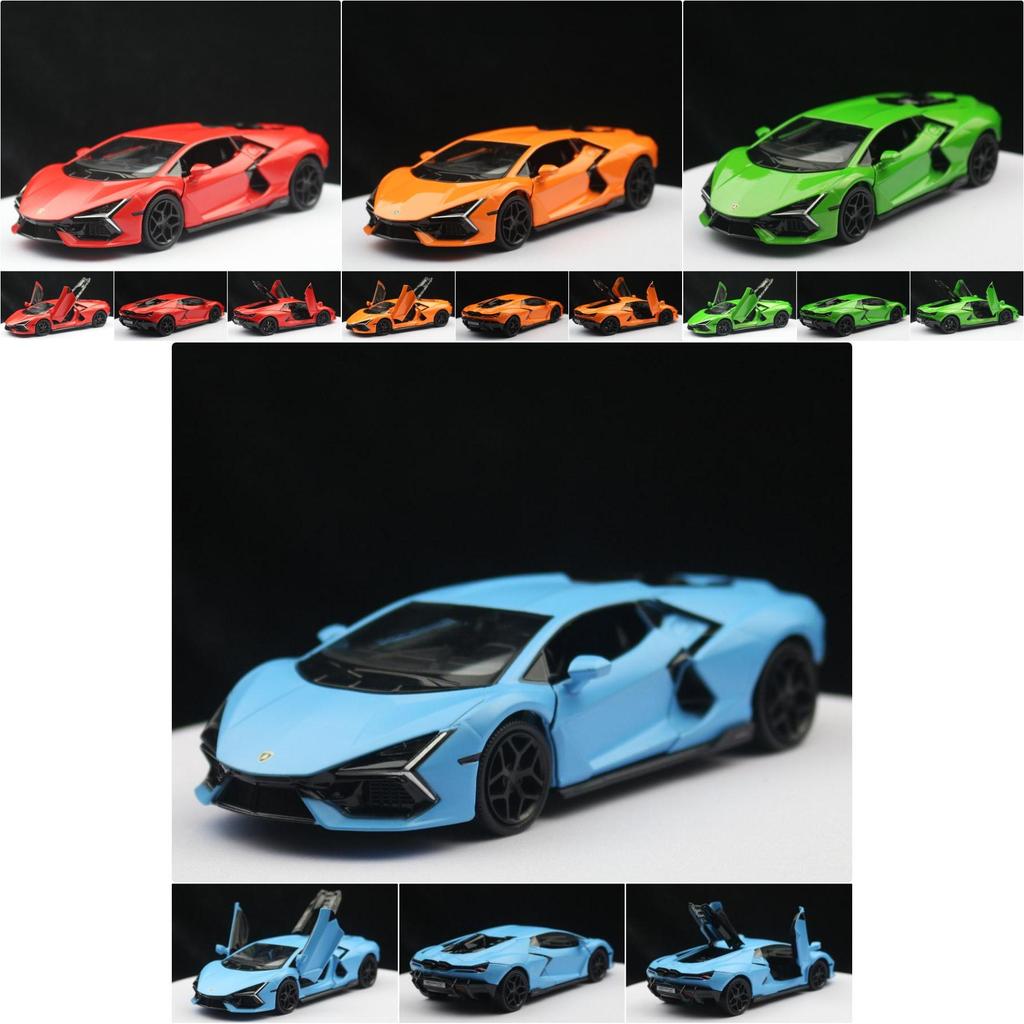 Alloy Lamborghini Sports Car Model With Light Sound Doors For Kids Playroom