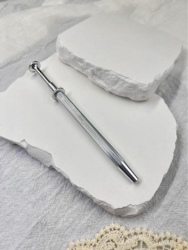 U-образный кольцо-пирсинг для носа из нержавеющей стали с двойным цирконием