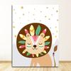 Painting Wall Pictures Kids Room Decor Bear Fox Lion Owl Raccoon Tent Dream Quotes Nordic S And Prints Wall Art Canvas