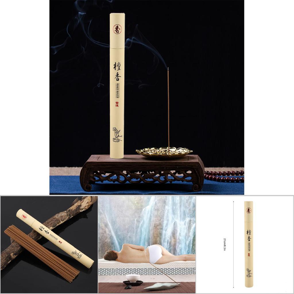 Натуральные благовония из сандалового дерева, летние незаменимые ароматические палочки для дома и помещения (#2 Сандаловое дерево)