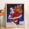 Рождественская алмазная живопись Санта-Клаус 5D DIY Мозаика Алмазная вышивка Домашнее украшение Искусство 30x40 см/12x16 дюймов