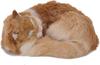 Qingyun LEE Realistic Lying Cat Plush Toy, Lifelike Cat Figurine, Room Decor, Birthday, Anniversary Gift, Size 6