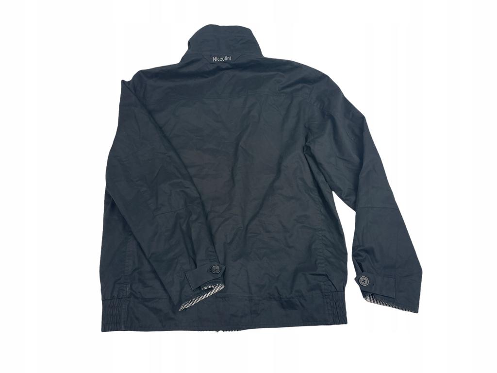 Reversible Black and Gray Men's Jacket NICCOLINI M - Used