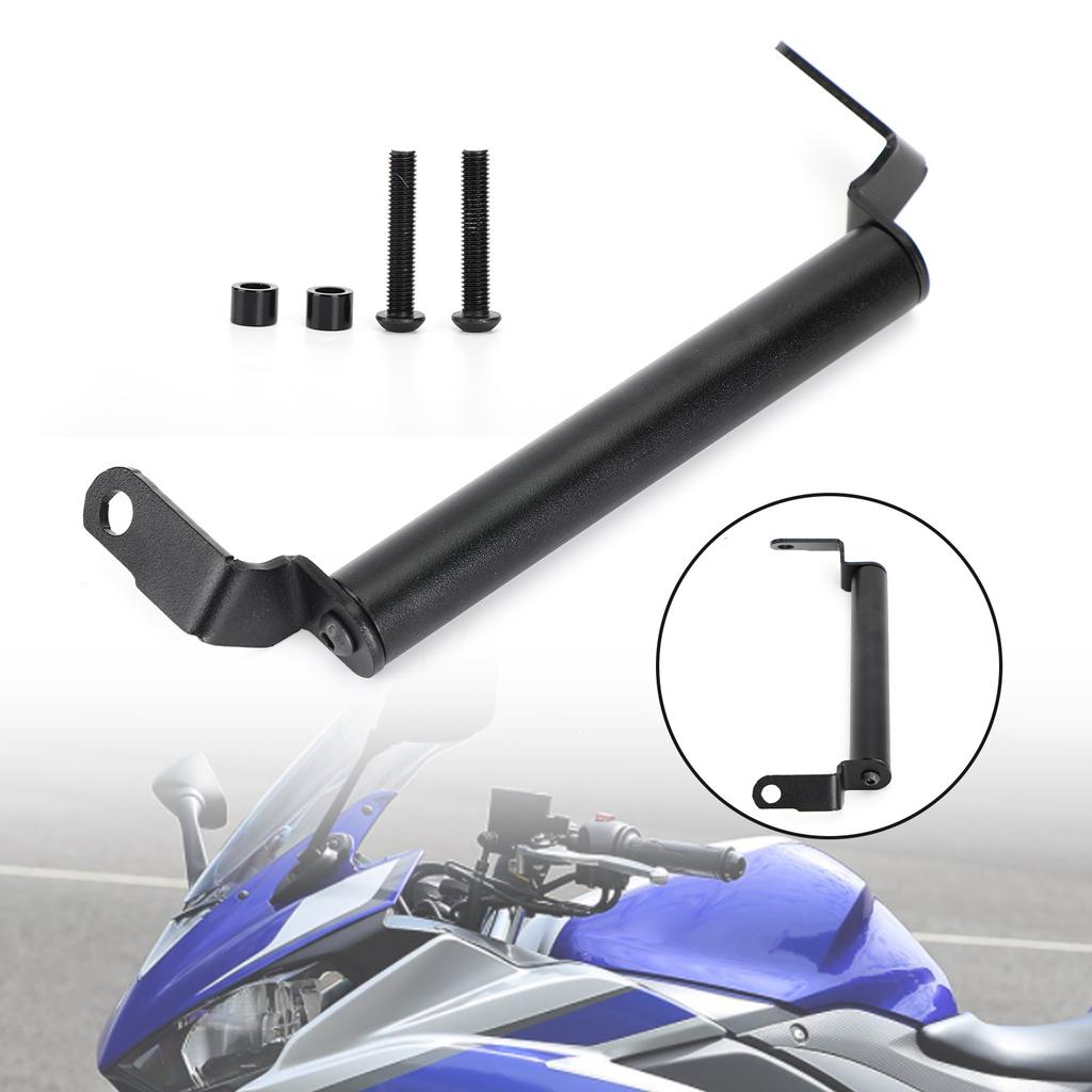 Phone Navigation Bracket Gps Extension Bracket Black For Yamaha Yzf R25 R3 19-21