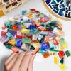Diy Mosaic Fragments Irregular Shaped Handmade Stone Jade Glass Particles