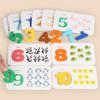 Educational Wooden Alphabet Puzzle Colorful Letters Matching For Kids Learn Toy