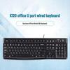 Logitech K120 Черная проводная USB полноразмерная клавиатура