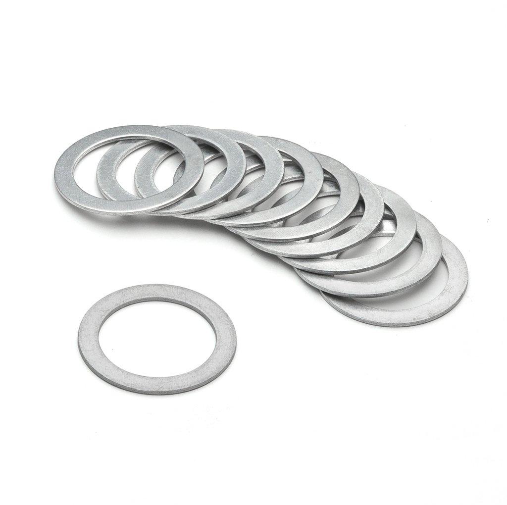STRAIGHT 19-0022 Алюминиевые шайбы, 10 штук, M22 x 30 мм
