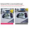 For Tesla Model 3 X S Y 2023 Car Rainproof Film Car Rearview Mirror Protective Rain Proof Anti Fog Waterproof Film Membrane