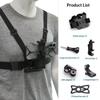 Wearable Chest Phone Mount Adjustable Elastic Straps POV Shooting Holder for Vlogging Fitness Training Running Outdoor Sports