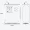 SEEISWORK 25PSI Electric SUP Inflation Pump 8000mAh Battery for Tent Sup Board Surfing Kite Inflatable Tent Boat Air Mattress