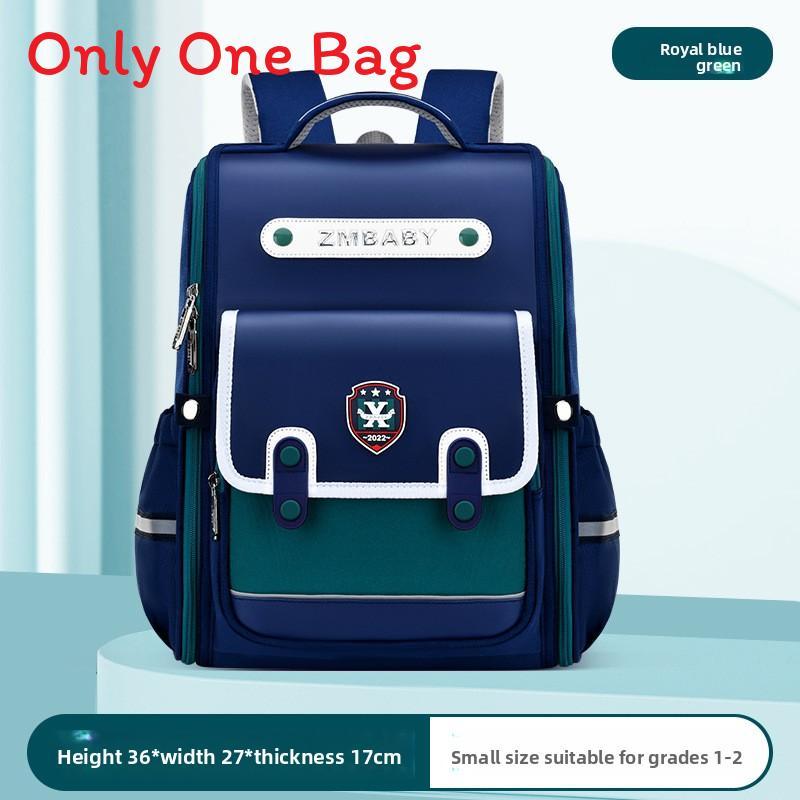 Sesame Baby School Backpack For Kids With Breathable Pu Material And Air Cushion Straps