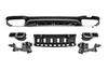 Rear Diffuser with Silver Tips (for AMG/AMG-Line, Design E63 2016-2020) for Mercedes E-class W213