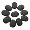 10pcs/ Lot Spa Rocks Relaxing Massage Stones for Basalt Kit -3x4 Cm Black