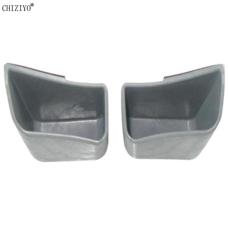 1Pair Car Multi-function Storage Box Organizer For Cell Phone Cigarette Bill Glasses Black Gray Beige Holder With Adhesive