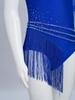 Girls Sparkling Rhinestones Fringe Leotard Irregular Tassel Bodysuit Figure Skating Dance Performance