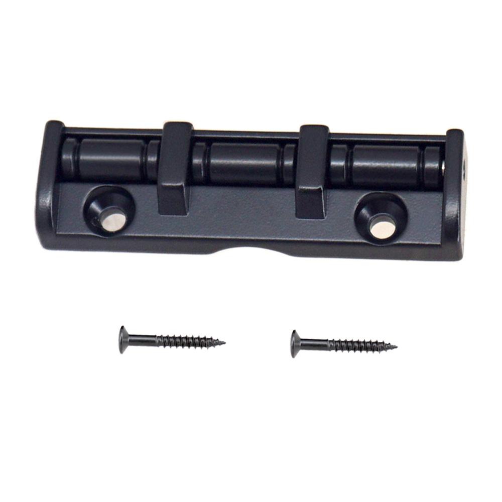 Порожек с роликами для 6-струнной гитары 43 мм Порожек с роликами для гитары 3 седла с винтами для фолк, акустической, электрогитары Роликовое седло