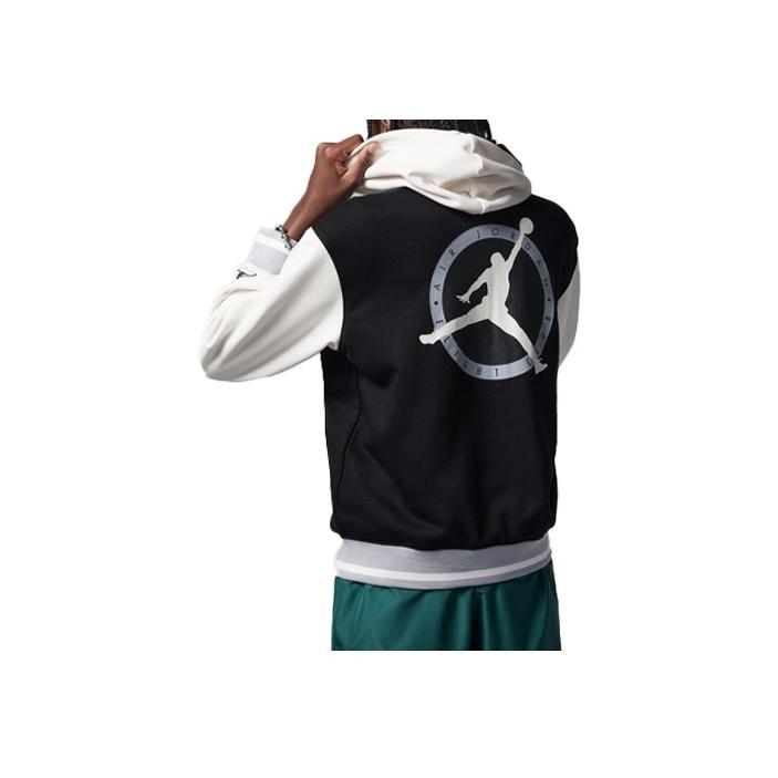 Jordan Essentials Woven Full-Zip Hooded Jacket Black Men's FJ6406-010