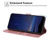 Для Motorola Moto G05 4G/E15 4G Чехол-книжка с рисунком «Цветущая вишня» Кожаный кошелек Подставка Чехол для телефона с ремешком на запястье
