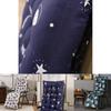 Beautifully Designed Leaves Starry High Back Chair Cushion For Luxurious Outdoor Seating
