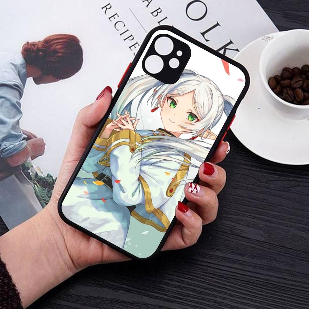 Горячий японский аниме-комикс Фрирен Чехол для телефона Для IPhone 14 11 12 13 Mini Pro Max 8 7 Plus X XR XS MAX Полупрозрачная матовая крышка