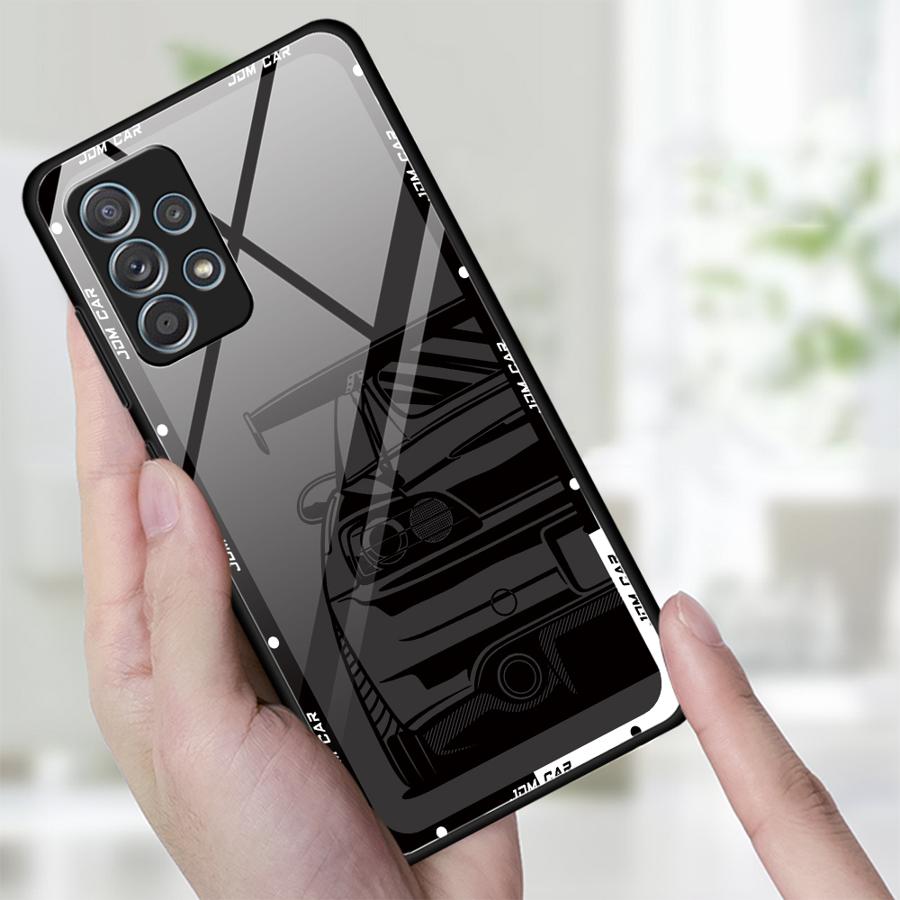 Японский кейс для дрифт-автомобиля для Samsung Galaxy A51 A52 A14 A30 A15 A50 A73 A34 A56 A35 A25 A36 A71 A13 A20 A21 A06 A12 A10 A16 A02