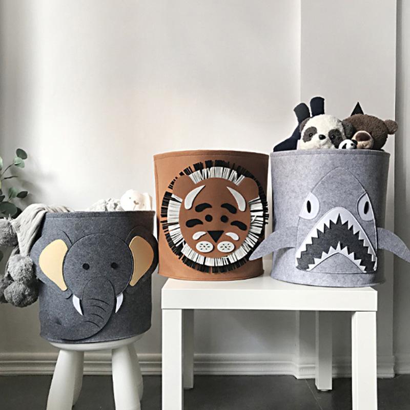 Лев, Тигр, корзина для белья, домашняя одежда, бочка для хранения, корзина, стоячие игрушки, ведро для хранения одежды, органайзер для одежды, держатель, сумка