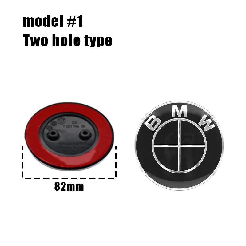 For BMW 1 Se E88 1PCS 74mm 82mm Car Front Grille Decorative Front Cover Badge Accessories for BMW E30 E38 E39 E46 E60 E61 E90 X1 X3 X4 X5 X6 E70